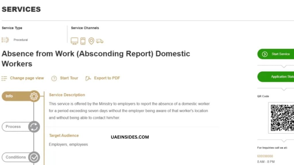 How to Check Absconding Status Online in the UAE