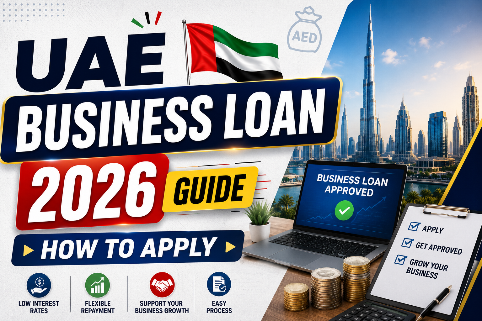UAE Business Loan Guide 2026 | Types, Eligibility & Application Process